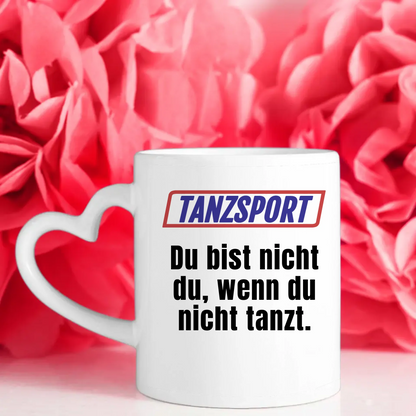Kaffeetasse Lustig Du bist nicht Du wenn Tanzsport Kaffeebecher Personalisiert