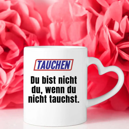 Lustige Tasse Du bist nicht Du wenn Tauchen Kaffeetasse Lustig