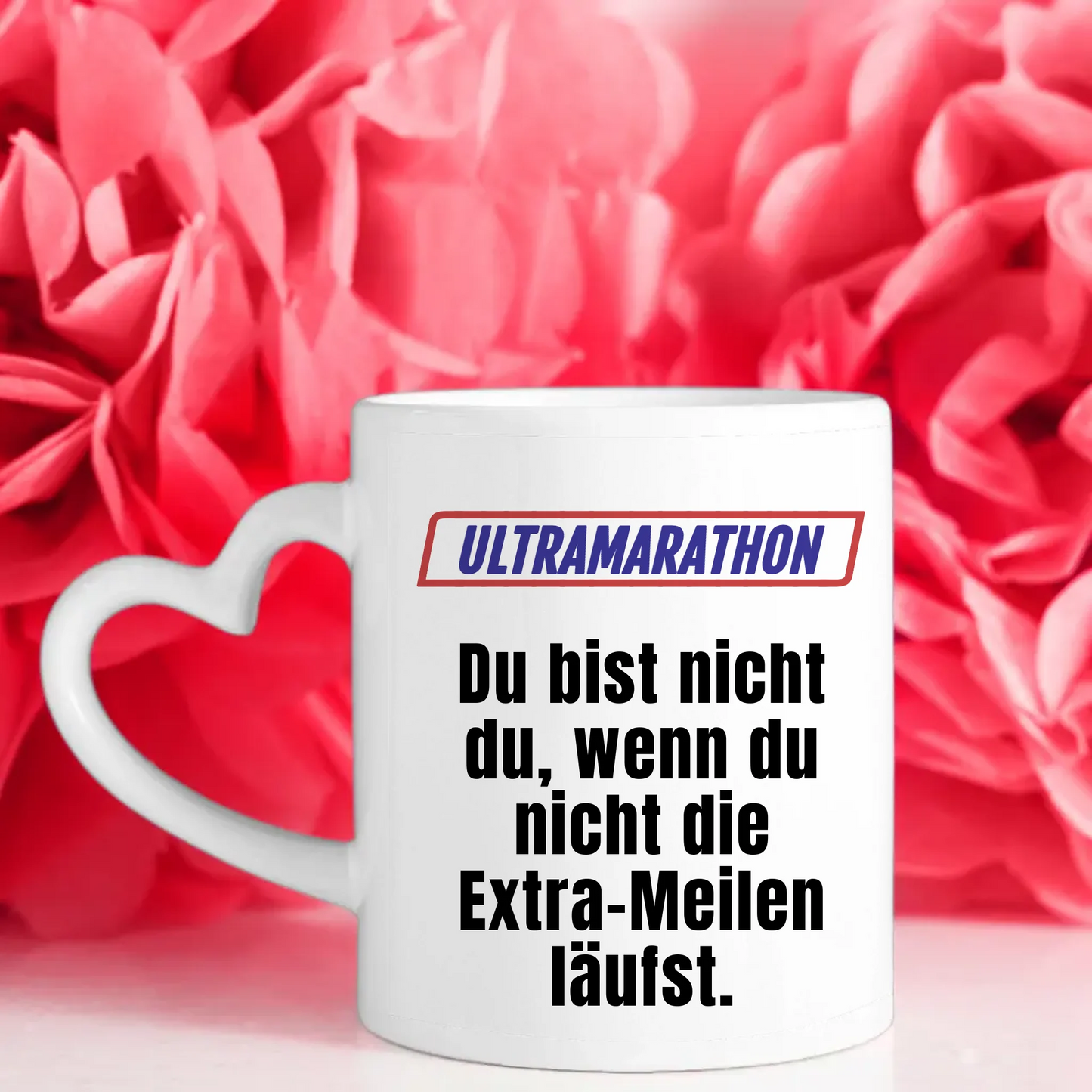Personalisierte Kaffeetasse Lustig Du bist nicht Du Ultramarathon