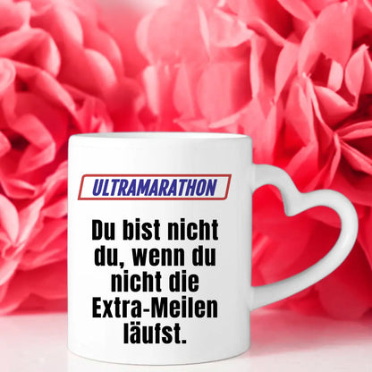 Personalisierte Kaffeetasse Lustig Du bist nicht Du Ultramarathon