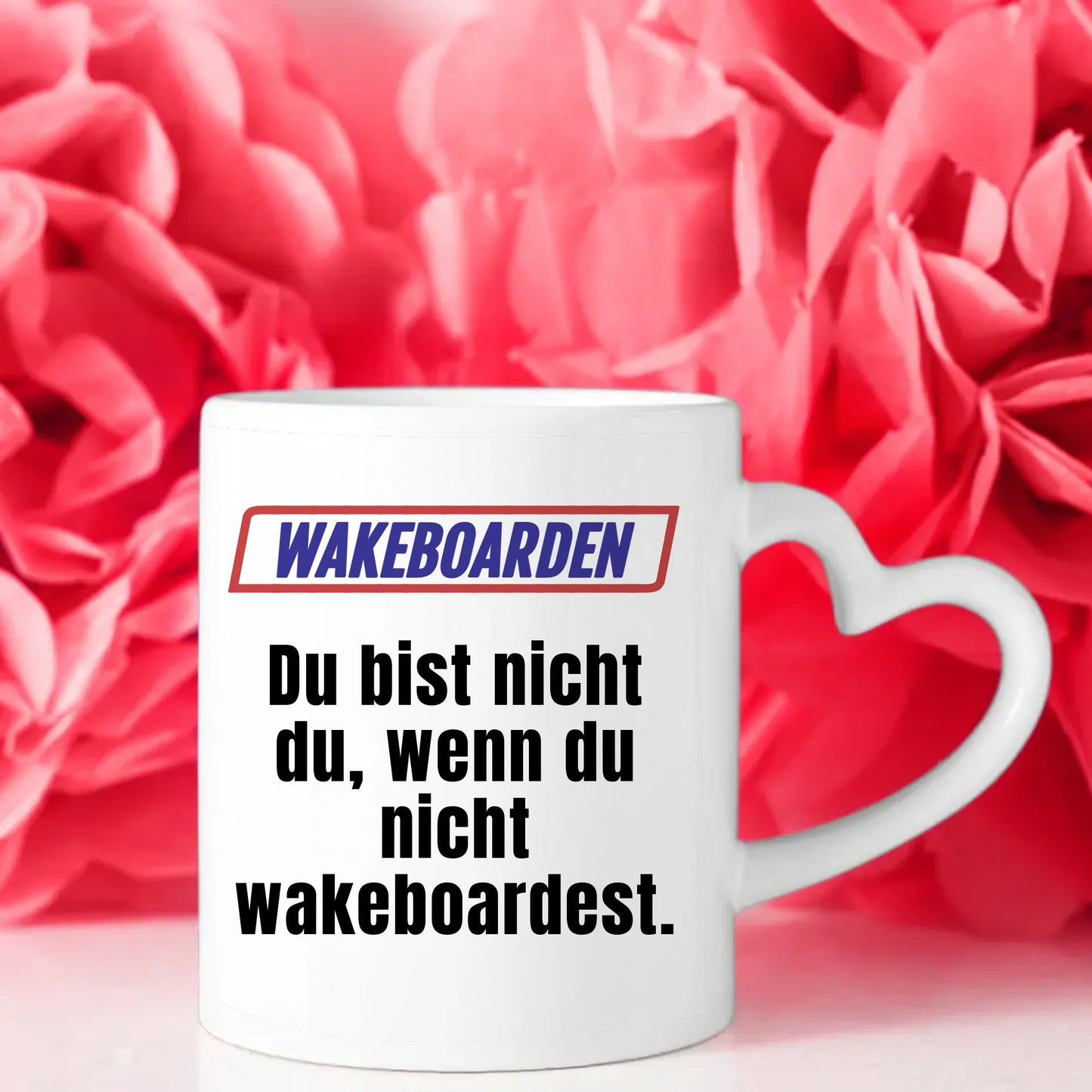 Kaffeetasse Lustig Du bist nicht Du wenn Wakeboarden Geschenk