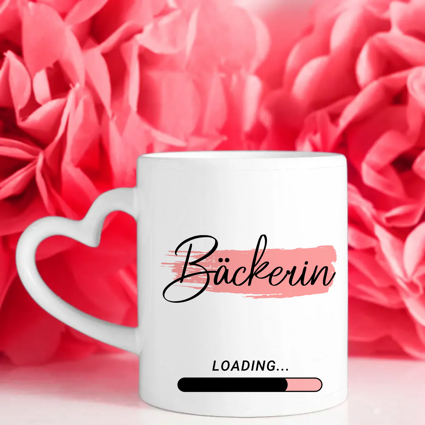 Personalisierte Tasse Zukünftige Bäckerin loading Geschenk