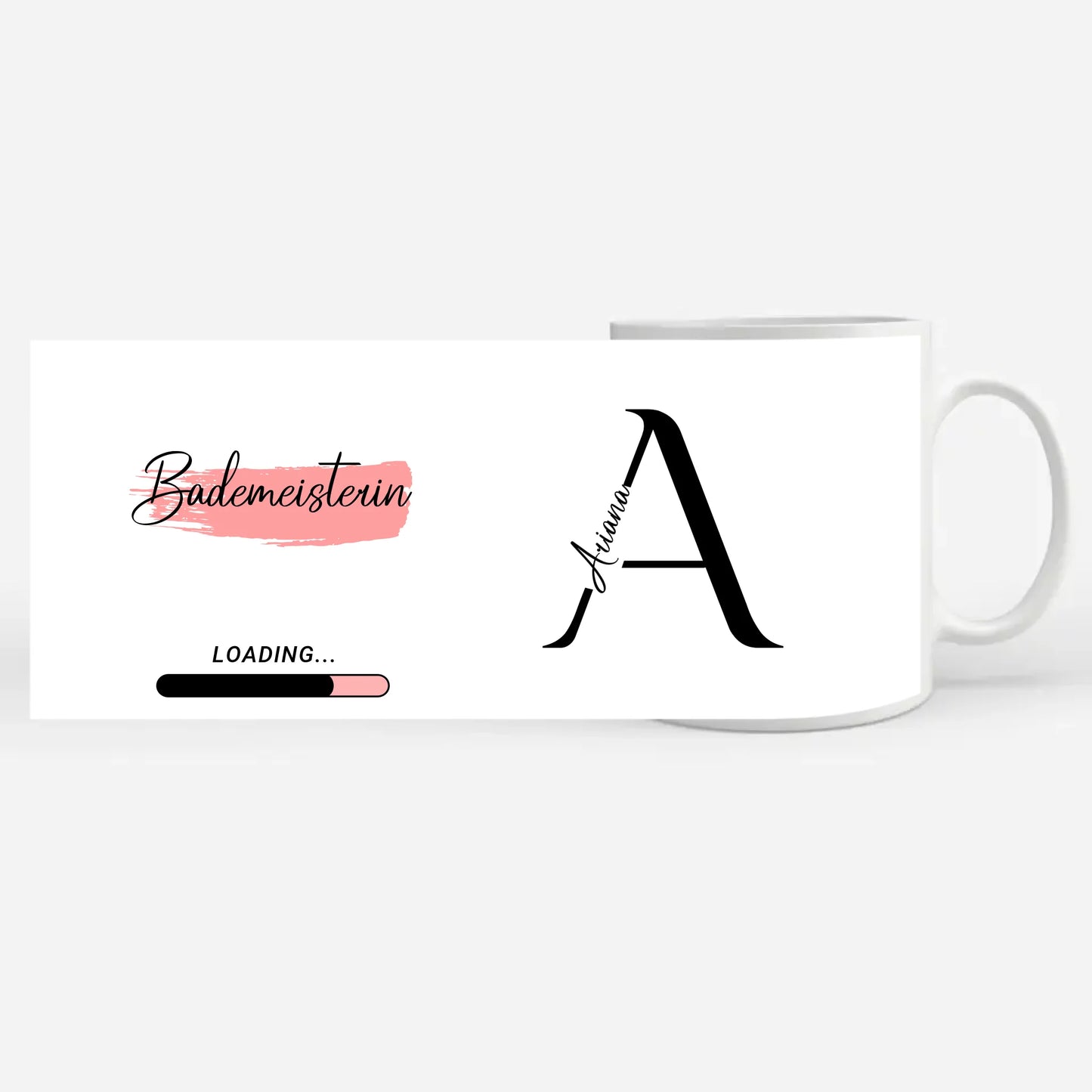 Personalisierte Tasse Zukünftige Bademeisterin Geschenk