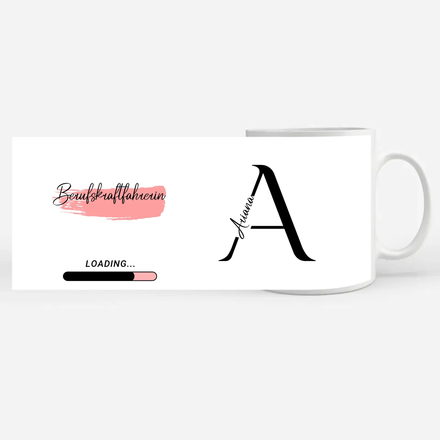 Kaffeebecher Personalisiert Zukünftige Berufskraftfahrerin Geschenk