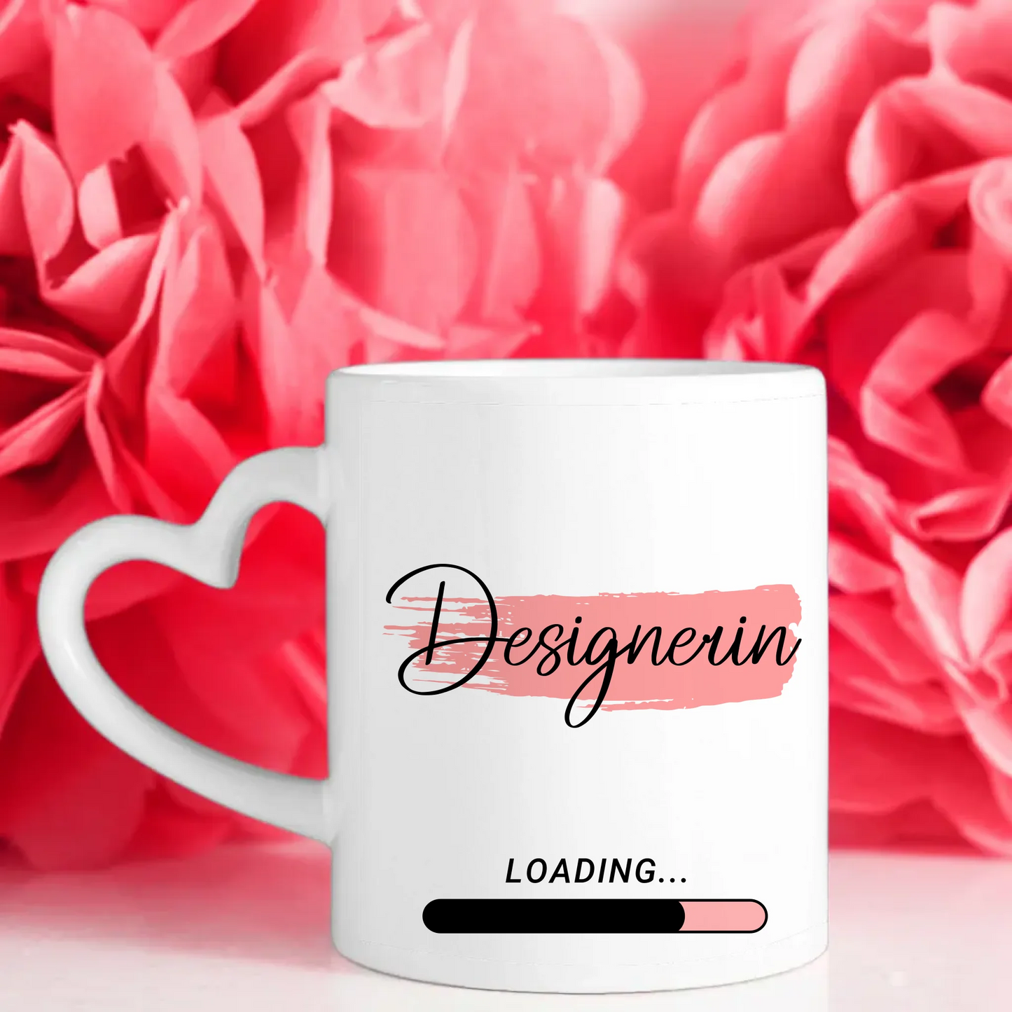 Personalisierter Kaffeebecher Zukünftige Designerin Geschenk