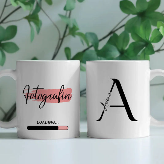 Kaffeebecher Personalisiert Zukünftige Fotografin Geschenk