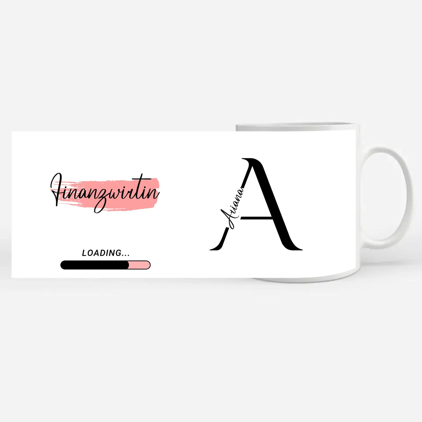 Kaffeebecher Personalisiert Zukünftige Finanzwirtin Geschenk