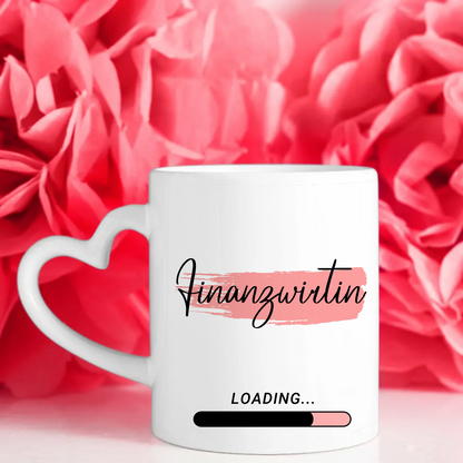 Kaffeebecher Personalisiert Zukünftige Finanzwirtin Geschenk