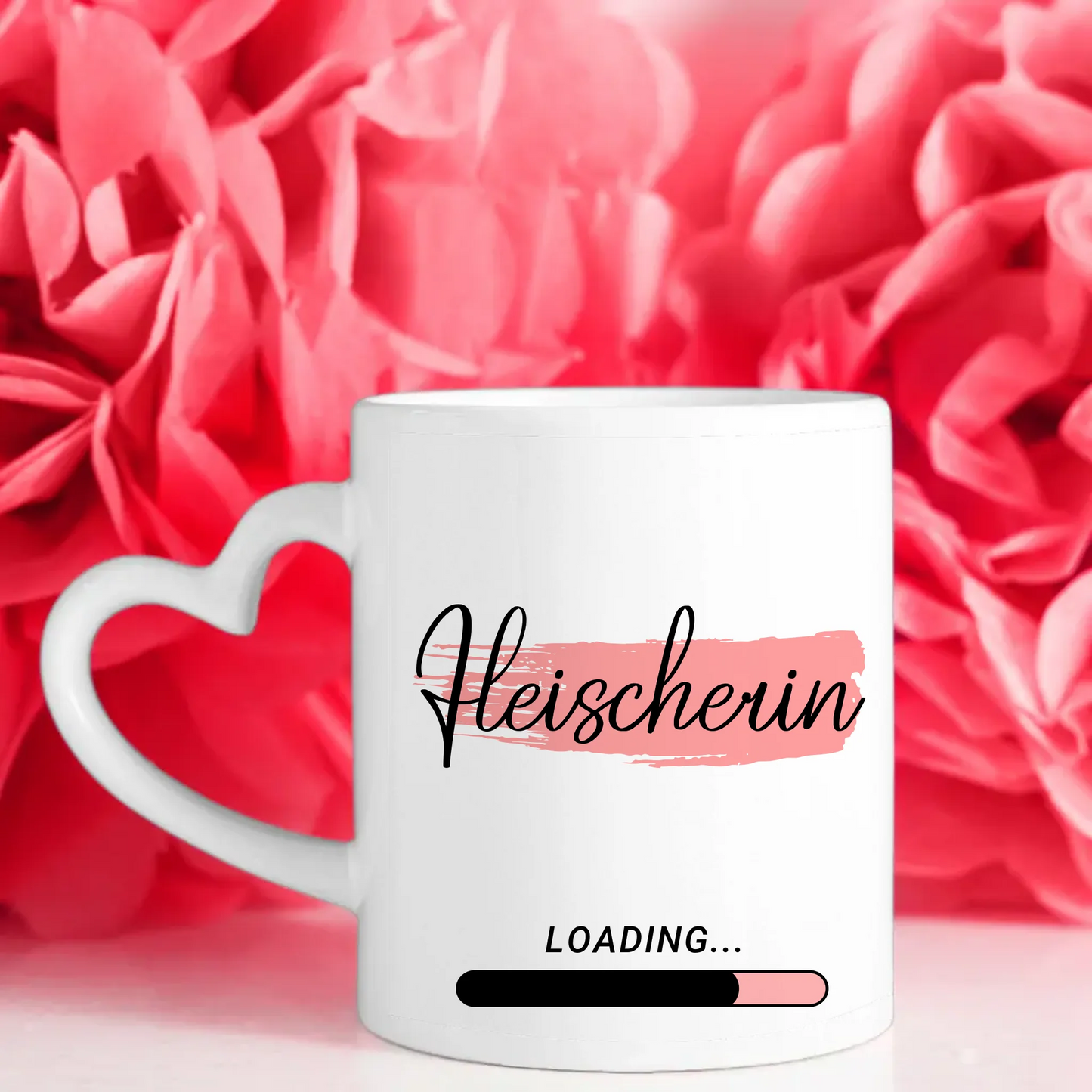 Personalisierte Tasse Zukünftige Fleischerin loading Geschenk