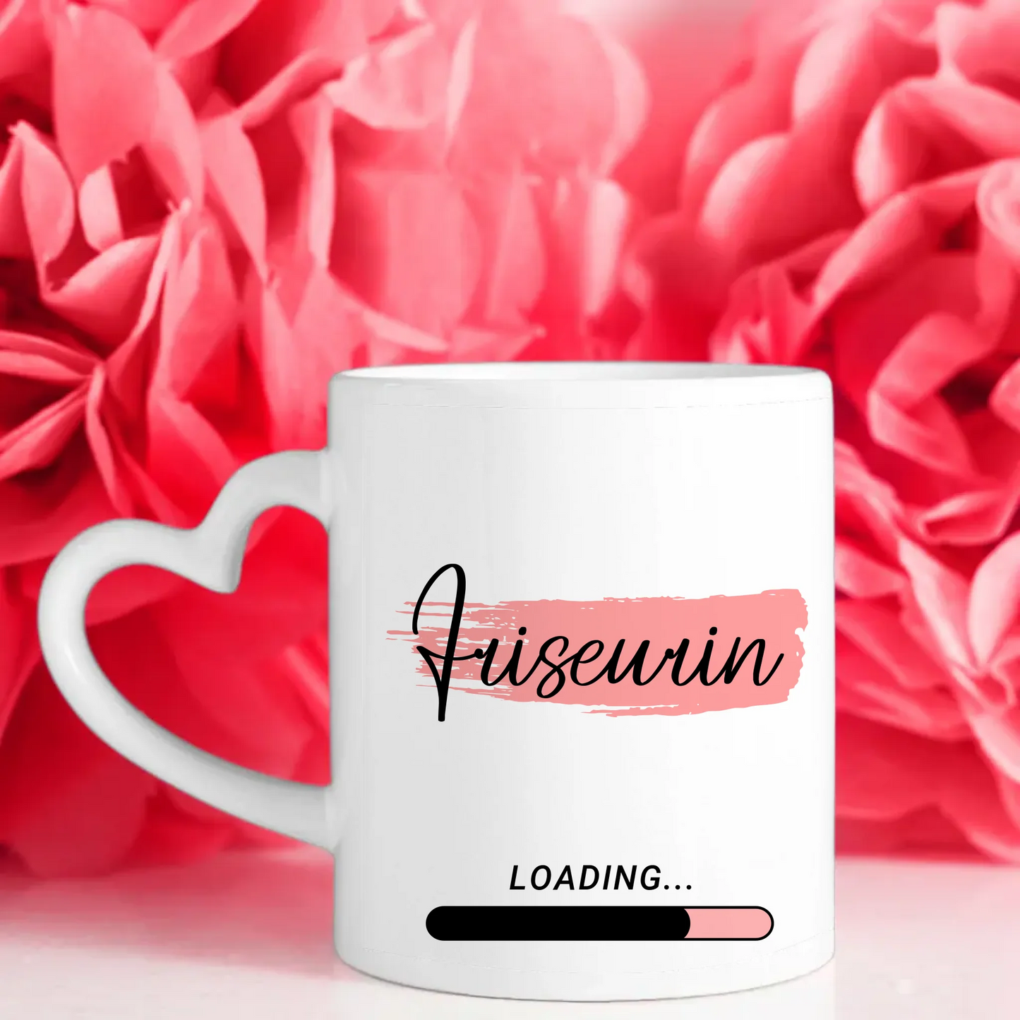 Personalisierte Kaffeetasse Zukünftige Friseurin Geschenk