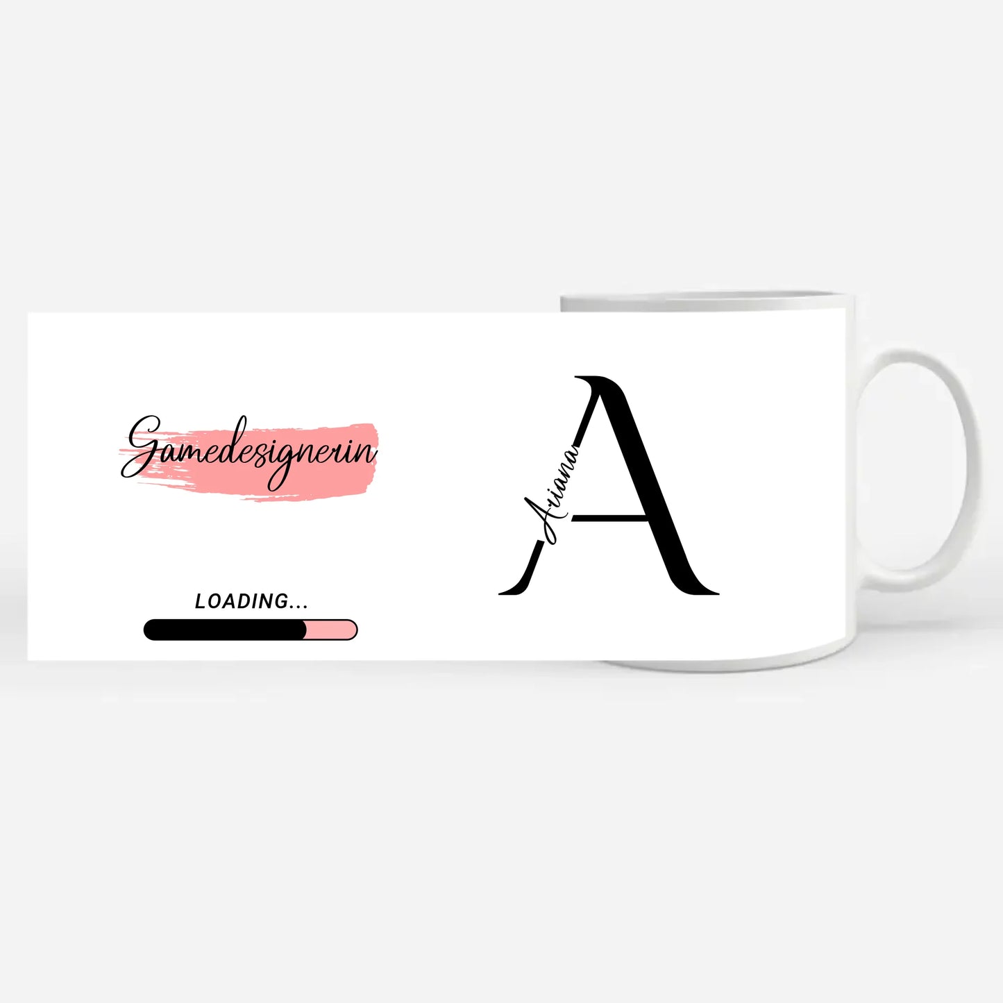 Tasse Mit Name Zukünftige Gamedesignerin loading Geschenk
