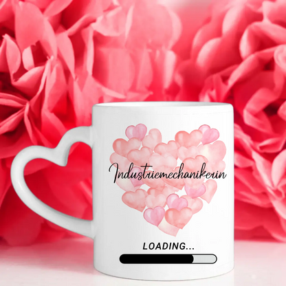 Kaffeebecher Personalisiert Zukünftige Industriemechanikerin Geschenk