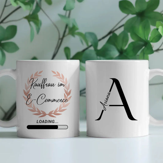 Tasse Mit Namen Und Spruch Zukünftige Kauffrau Geschenk