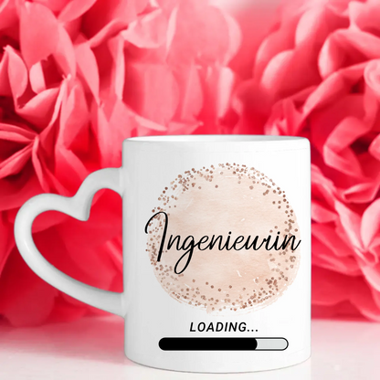 Tasse Mit Name Zukünftige Ingenieurin loading Geschenk