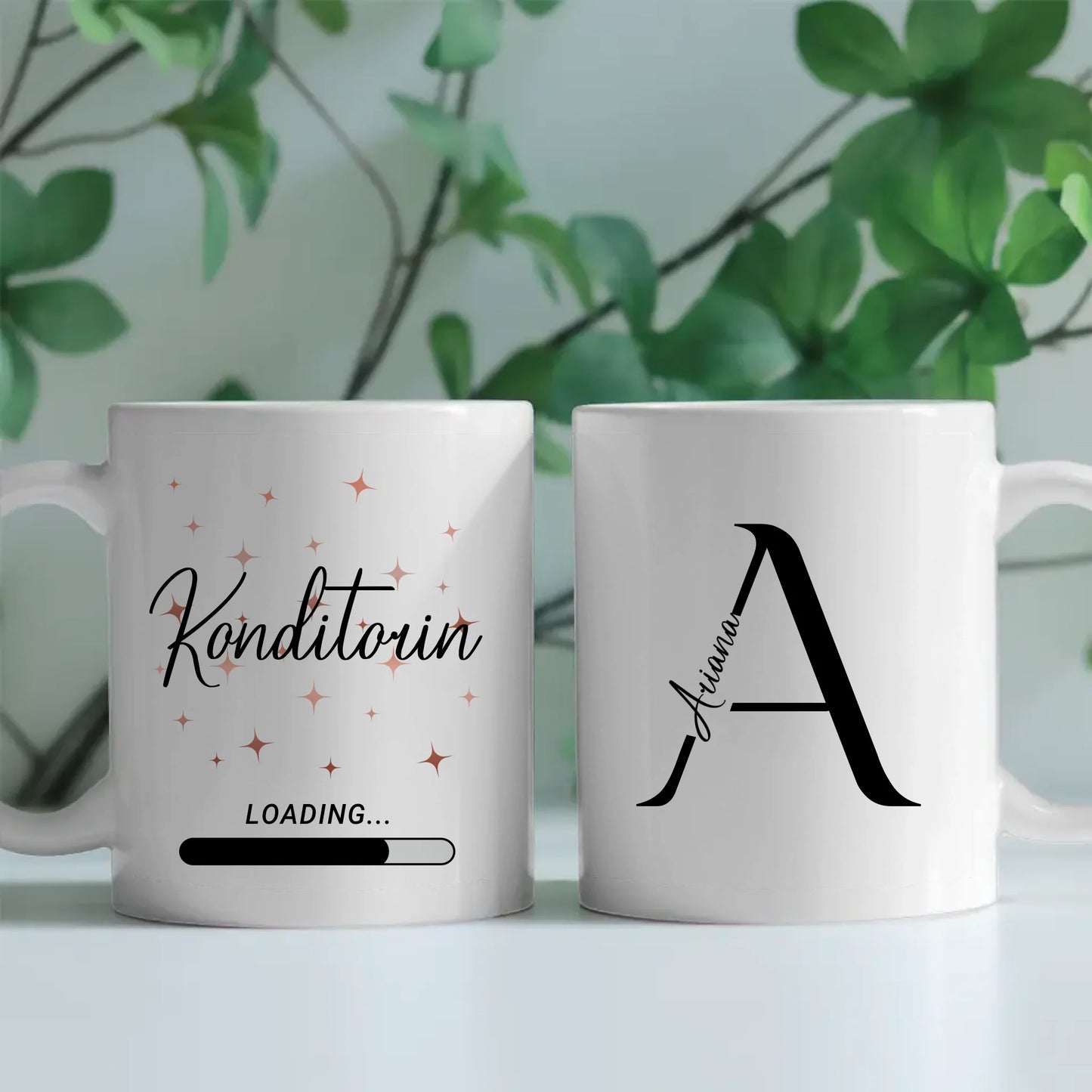 Personalisierte Tasse Mit Namen Zukünftige Konditorin Geschenk