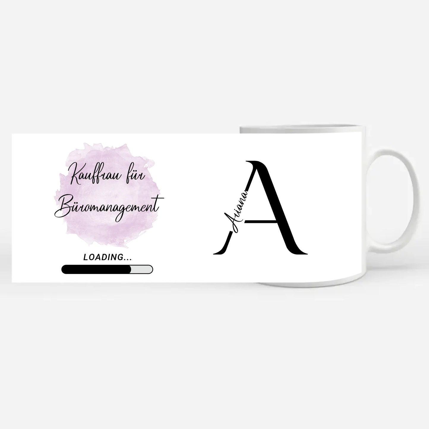 Personalisierte Tasse Zukünftige Kauffrau für Büromanagement Geschenk