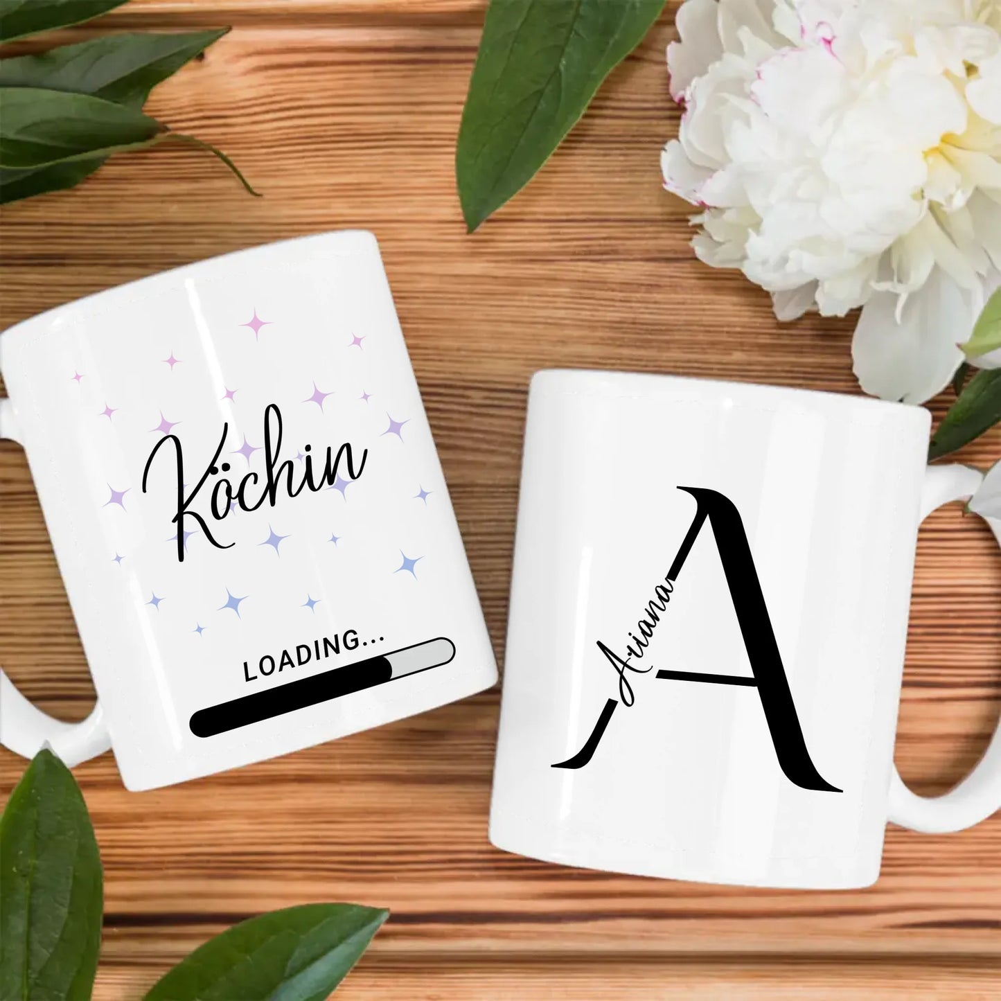 Personalisierter Kaffeebecher Zukünftige Köchin Geschenk