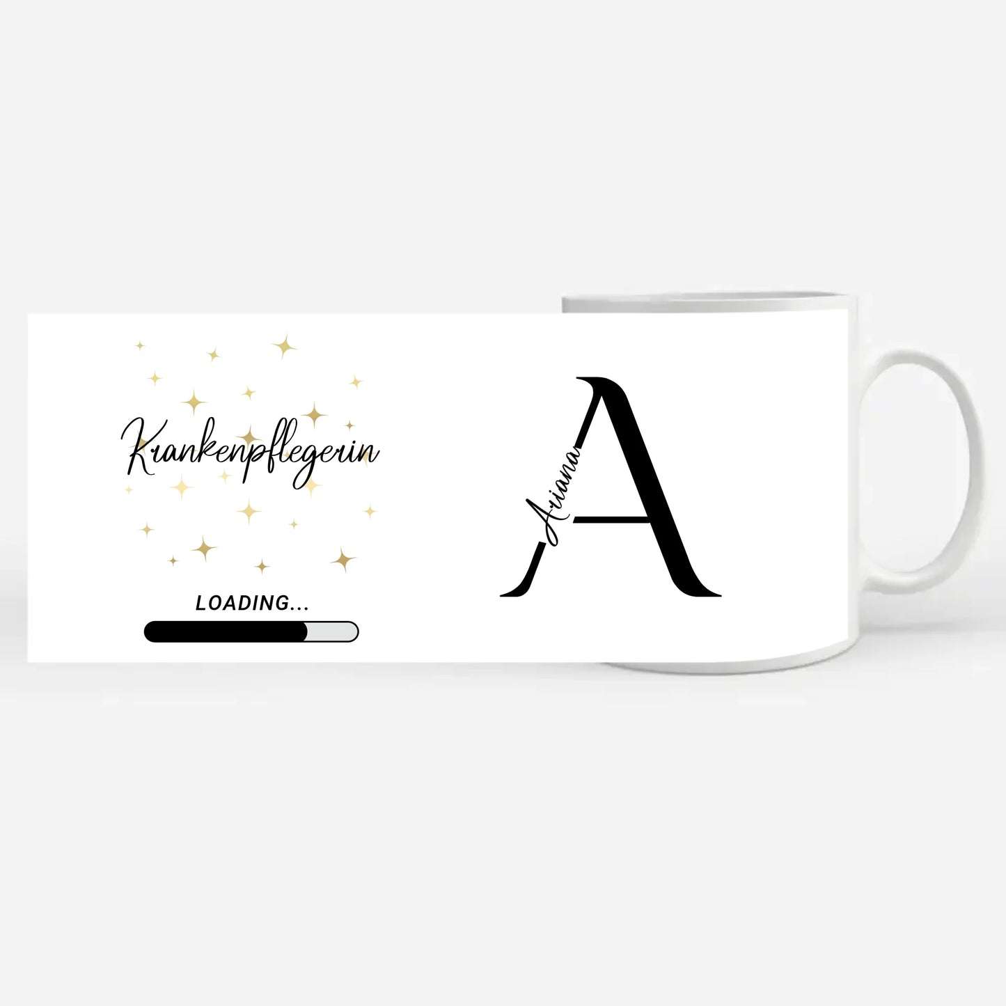 Kaffeebecher Personalisiert Zukünftige Krankenpflegerin Geschenk