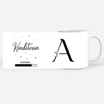 Personalisierte Tasse Mit Namen Zukünftige Konditorin Geschenk