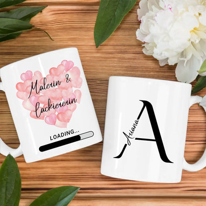 Tasse Mit Name Zukünftige Malerin Lackiererin loading Geschenk