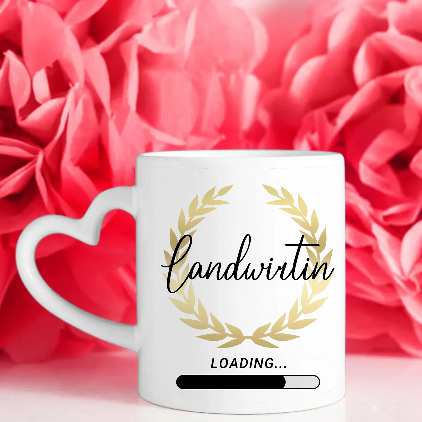 Personalisierte Tasse Zukünftige Landwirtin loading Geschenk