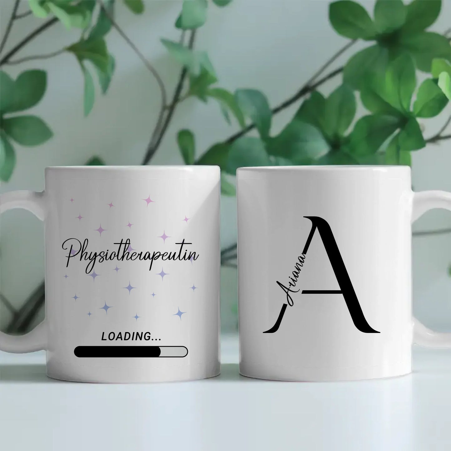 Kaffeebecher Personalisiert Zukünftige Physiotherapeutin Geschenk