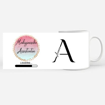 Personalisierte Kaffeetasse Zukünftige Medizinische Assistentin Geschenk