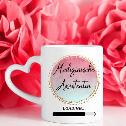 Personalisierte Kaffeetasse Zukünftige Medizinische Assistentin Geschenk