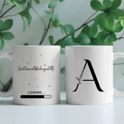 Kaffeebecher Personalisiert Zukünftige Rechtsanwaltsfachangestellte Geschenk