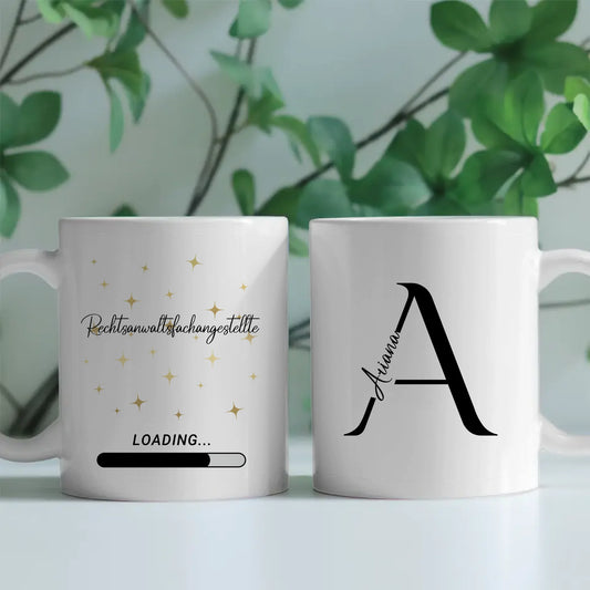 Kaffeebecher Personalisiert Zukünftige Rechtsanwaltsfachangestellte Geschenk