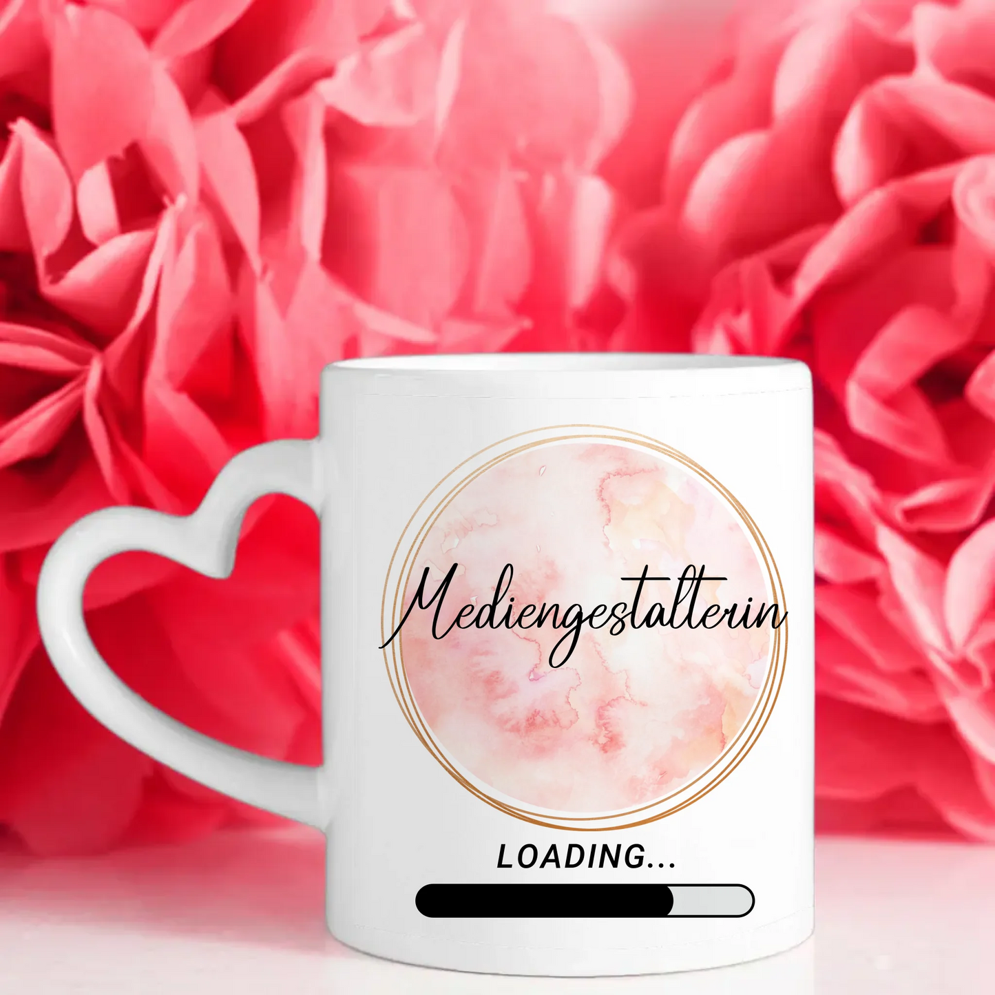 Kaffeebecher Personalisiert Zukünftige Mediengestalterin Geschenk