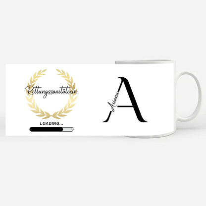 Tasse Mit Namen Und Spruch Zukünftige Rettungssanitäterin Geschenk