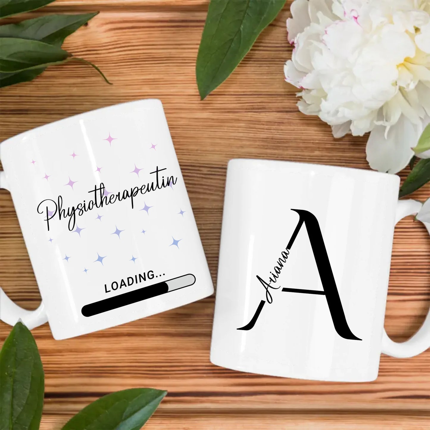 Kaffeebecher Personalisiert Zukünftige Physiotherapeutin Geschenk