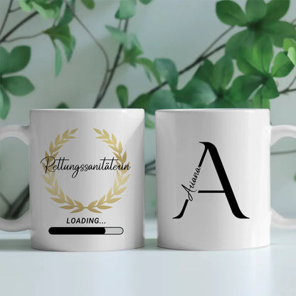 Tasse Mit Namen Und Spruch Zukünftige Rettungssanitäterin Geschenk