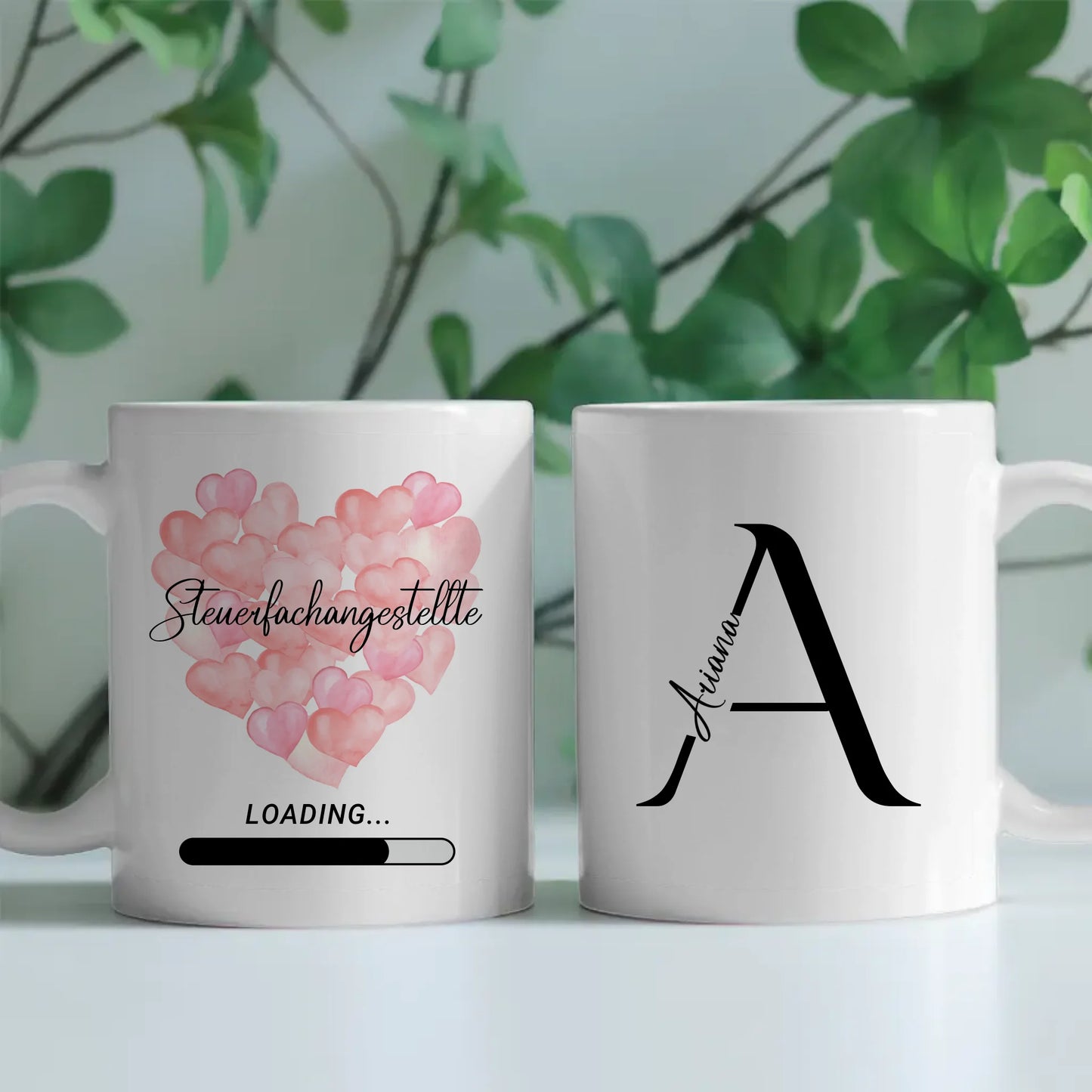 Personalisierte Tasse Zukünftige Steuerfachangestellte Geschenk