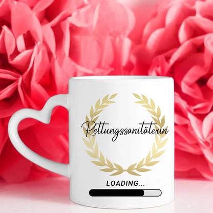 Tasse Mit Namen Und Spruch Zukünftige Rettungssanitäterin Geschenk