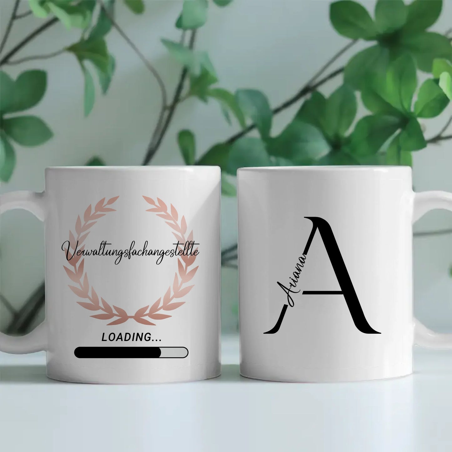 Personalisierte Kaffeetasse Zukünftige Verwaltungsfachangestellte Geschenk