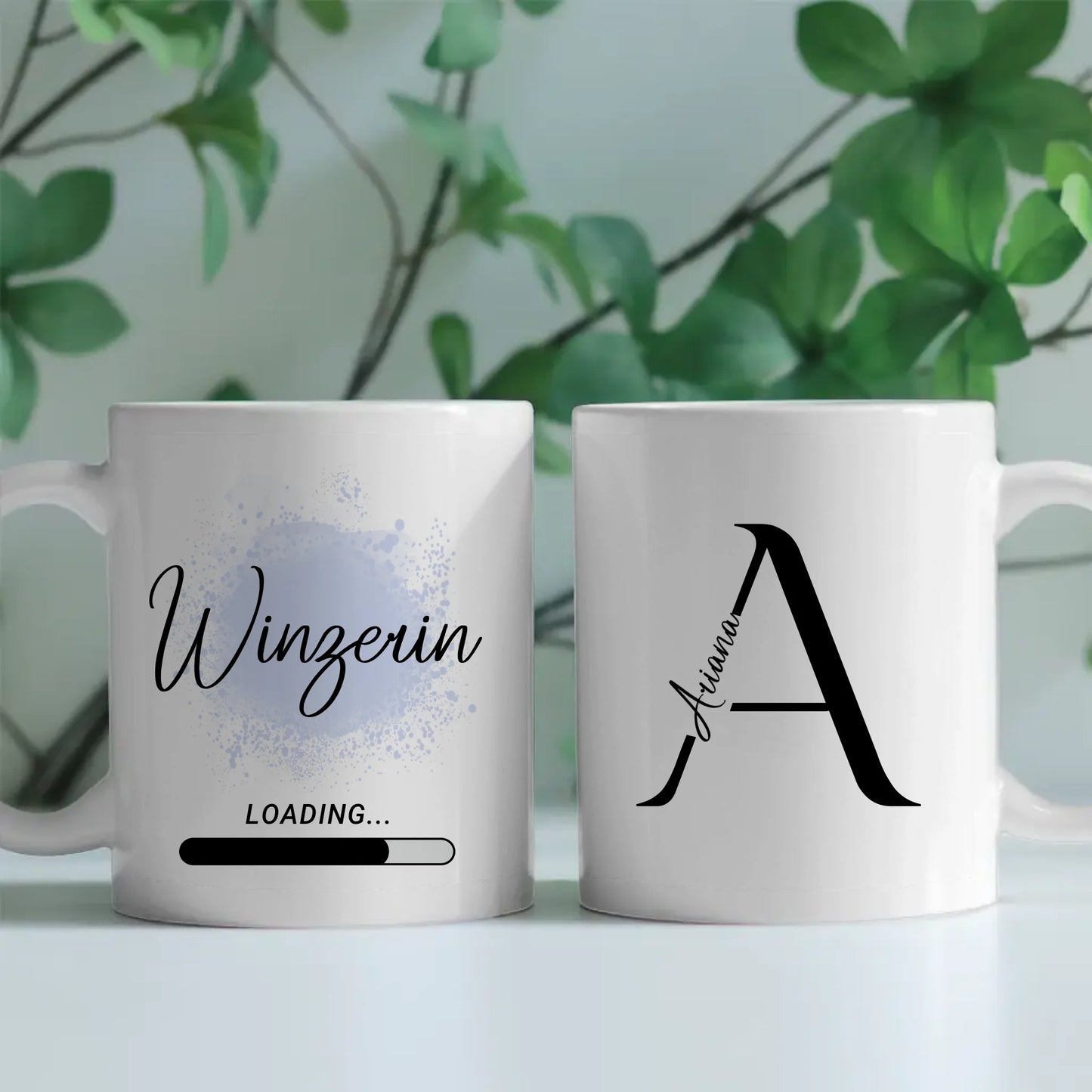 Personalisierte Tasse Zukünftige Winzerin loading Geschenk