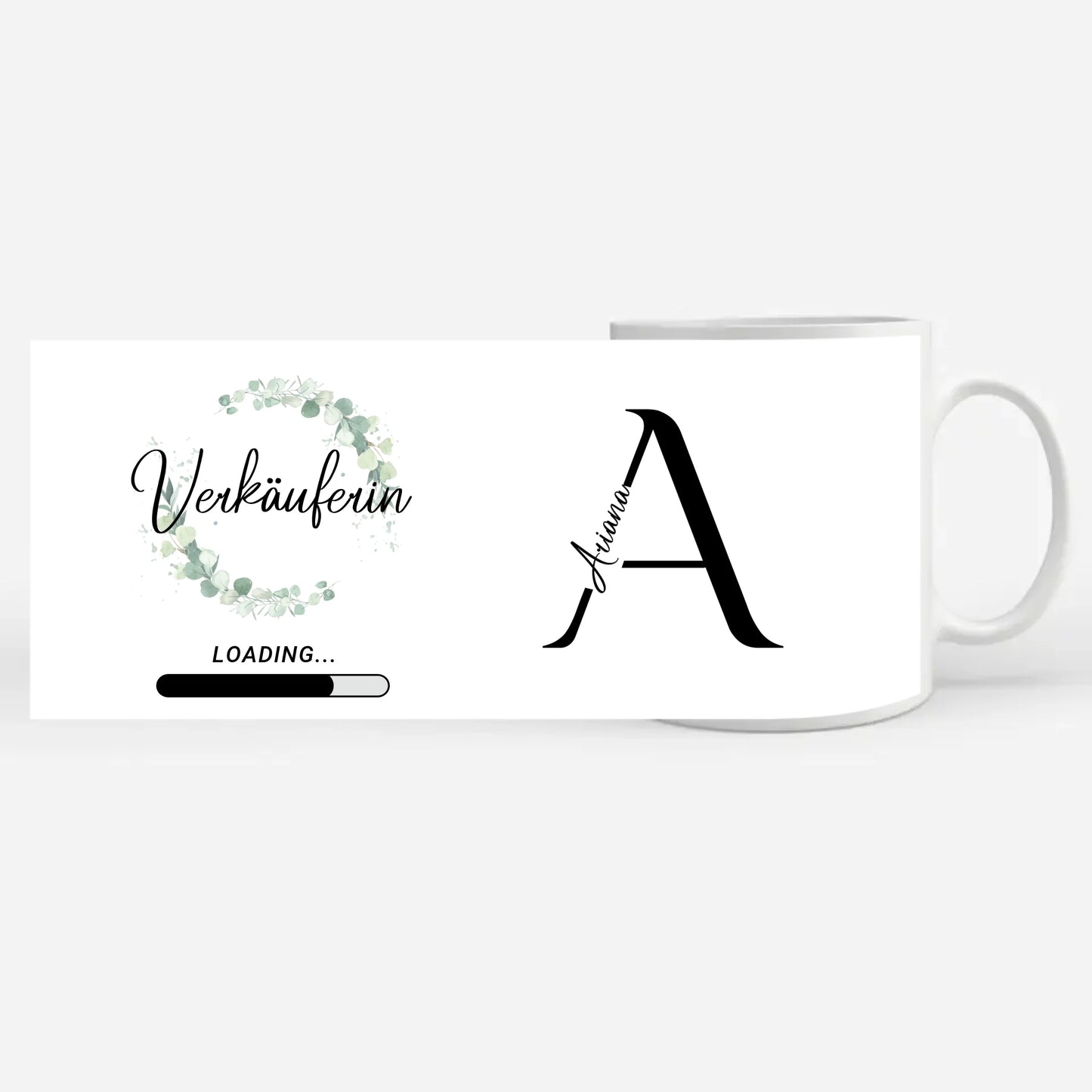Personalisierter Kaffeebecher Zukünftige Verkäuferin Geschenk