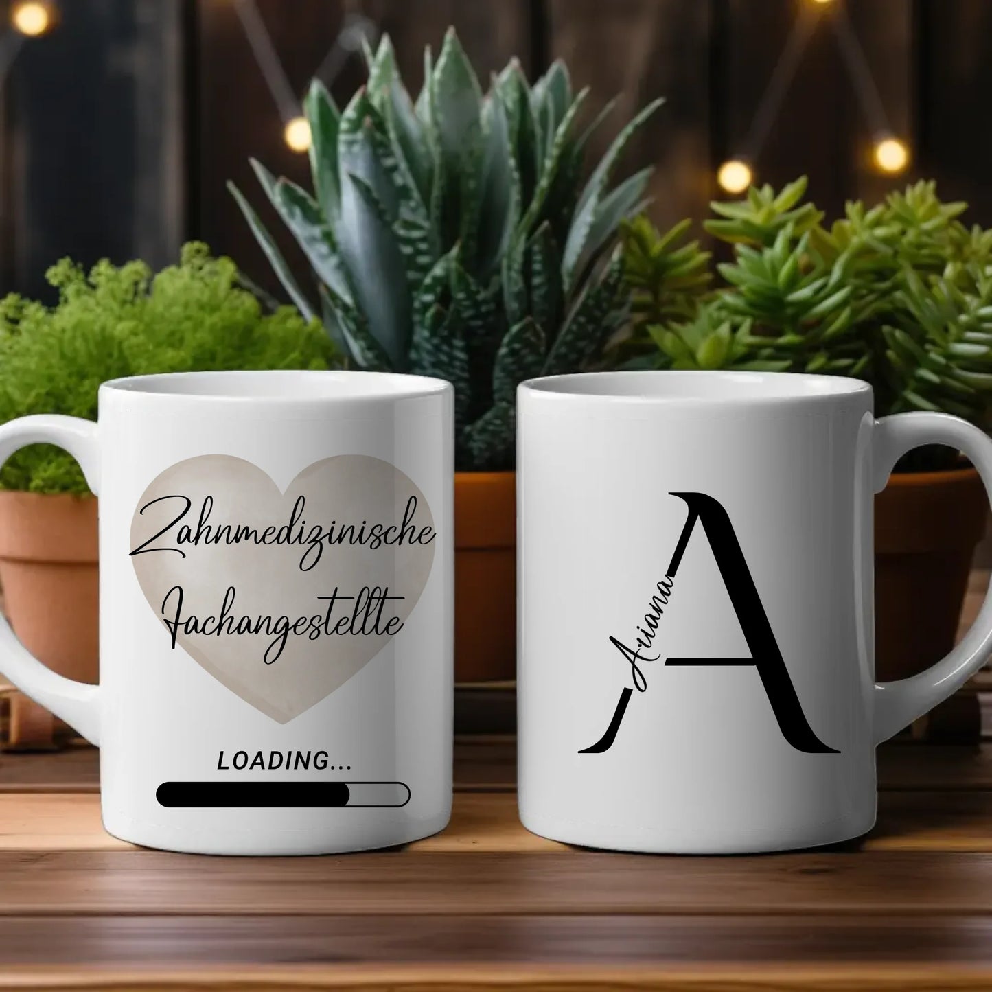 Kaffeebecher Personalisiert Zukünftige Zahnmedizinische Fachangestellte Geschenk