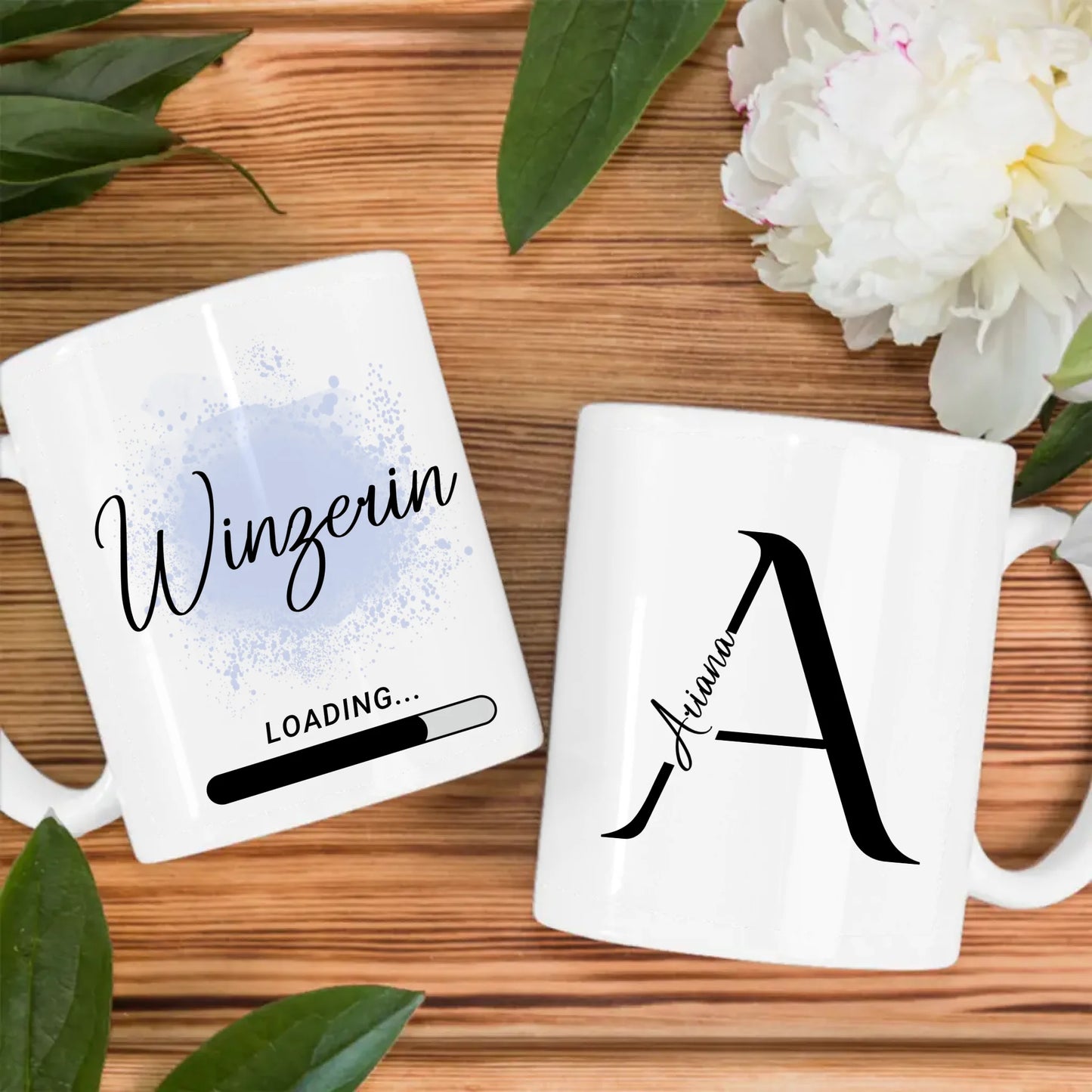 Personalisierte Tasse Zukünftige Winzerin loading Geschenk