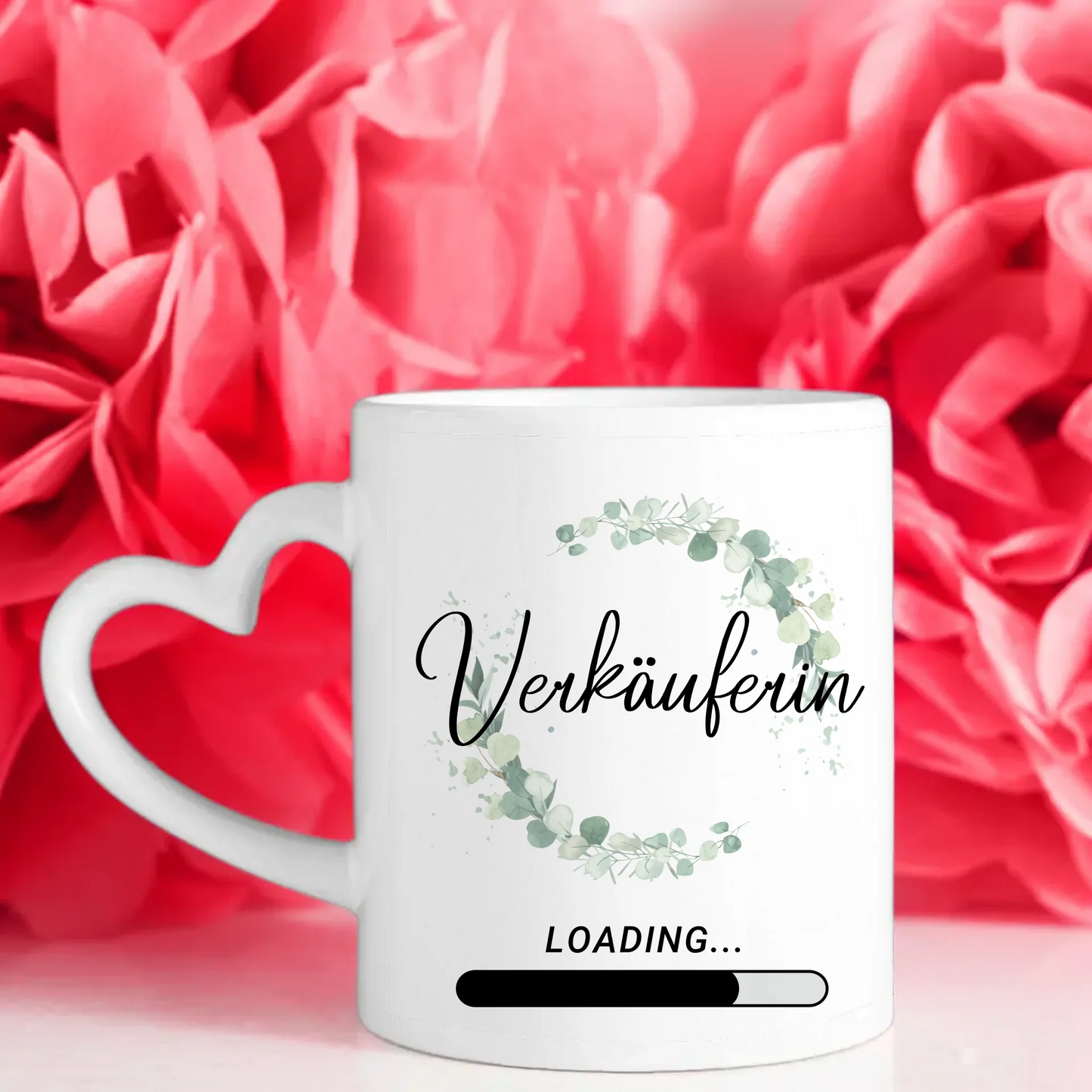 Personalisierter Kaffeebecher Zukünftige Verkäuferin Geschenk