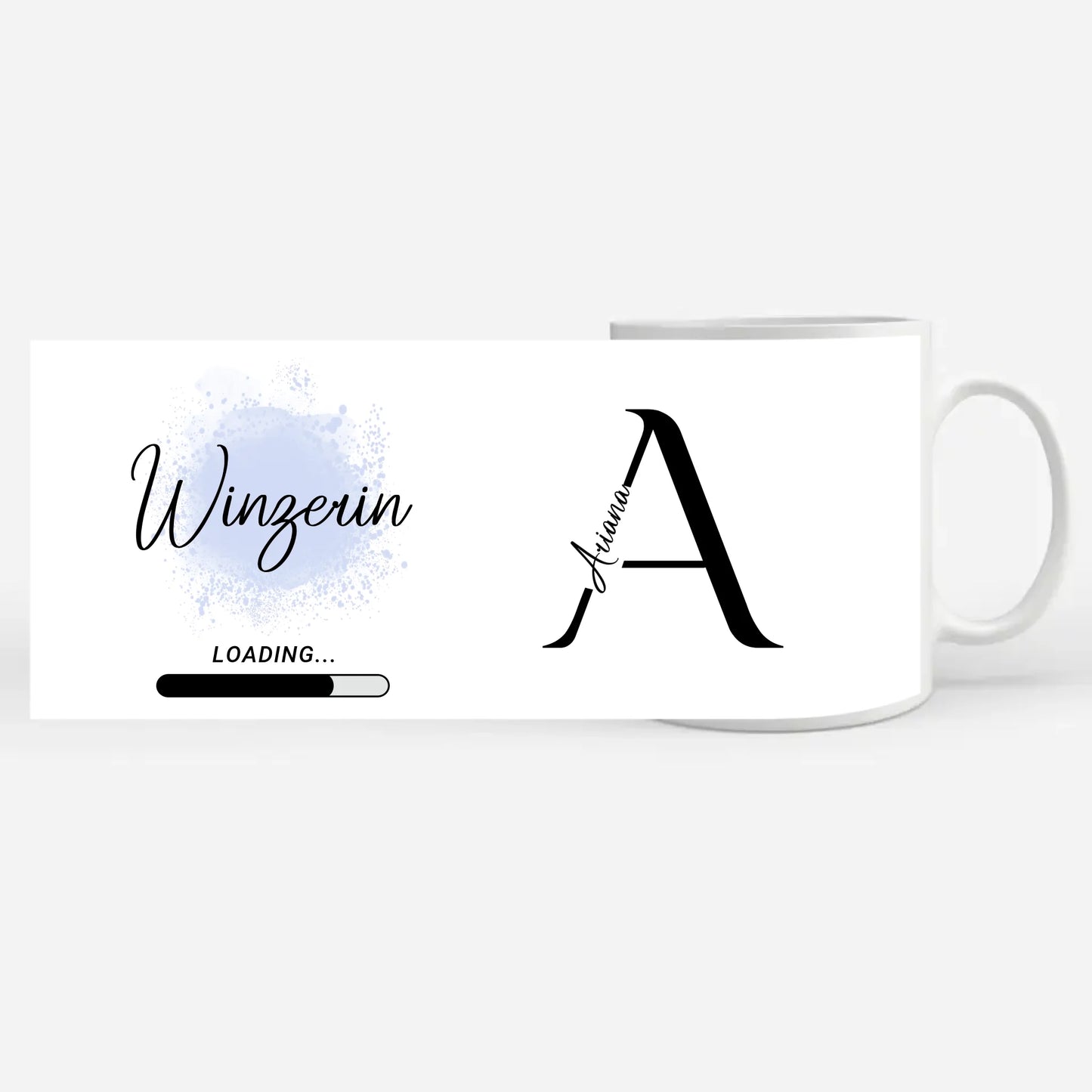 Personalisierte Tasse Zukünftige Winzerin loading Geschenk