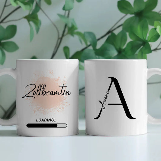 Tasse Mit Namen Und Spruch Zukünftige Zollbeamtin Geschenk