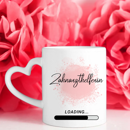Personalisierte Tasse Zukünftige Zahnarzthelferin Geschenk