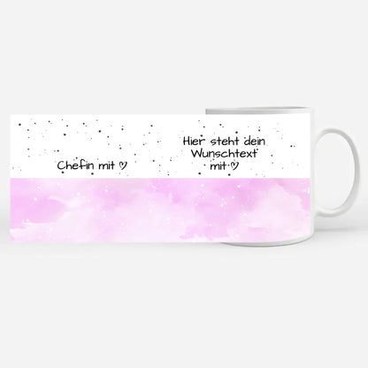 Tasse Mit Name Chefin mit Herz Geschenk für besondere Anlässe
