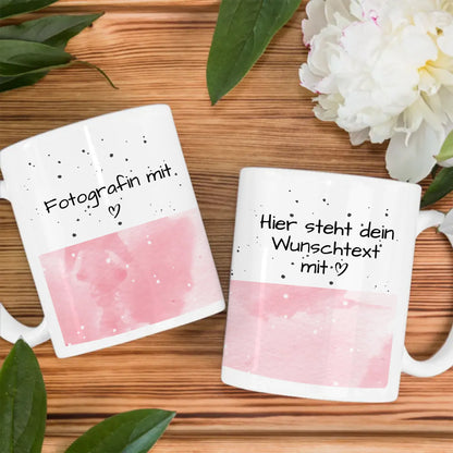 Personalisierte Tasse Mit Spruch Fotografin mit Herz Geschenk
