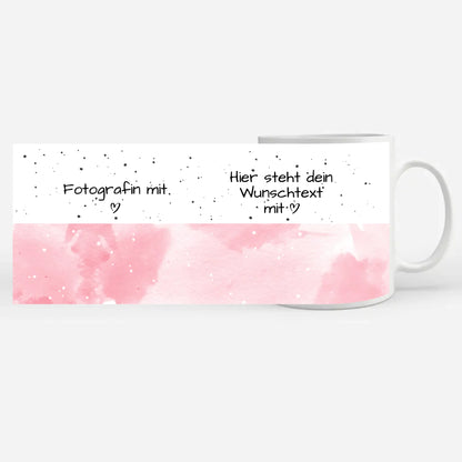 Personalisierte Tasse Mit Spruch Fotografin mit Herz Geschenk