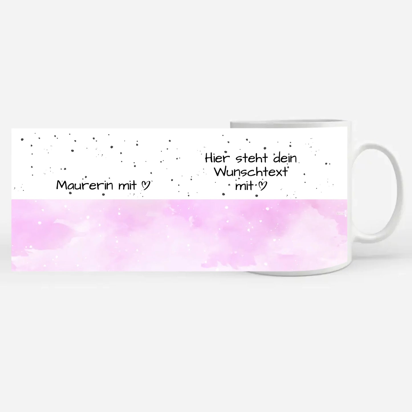 Kaffeebecher Personalisiert Maurerin mit Herz Geschenk Ideen