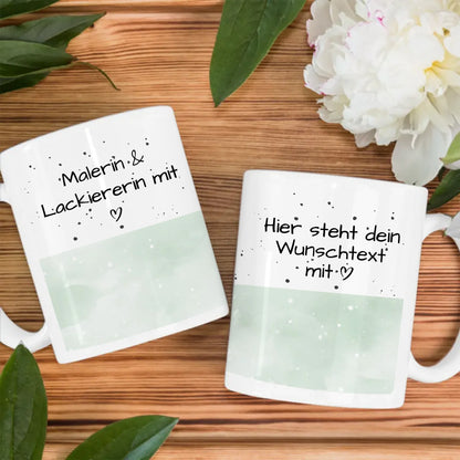Personalisierte Tasse Mit Namen Malerin Lackiererin Geschenk